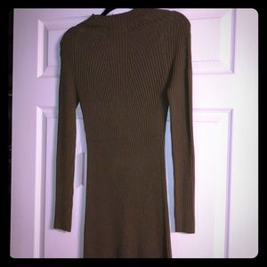 Olive Green Sweater Dress🍃